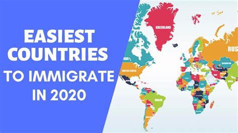 easiest countries to immigrate from.